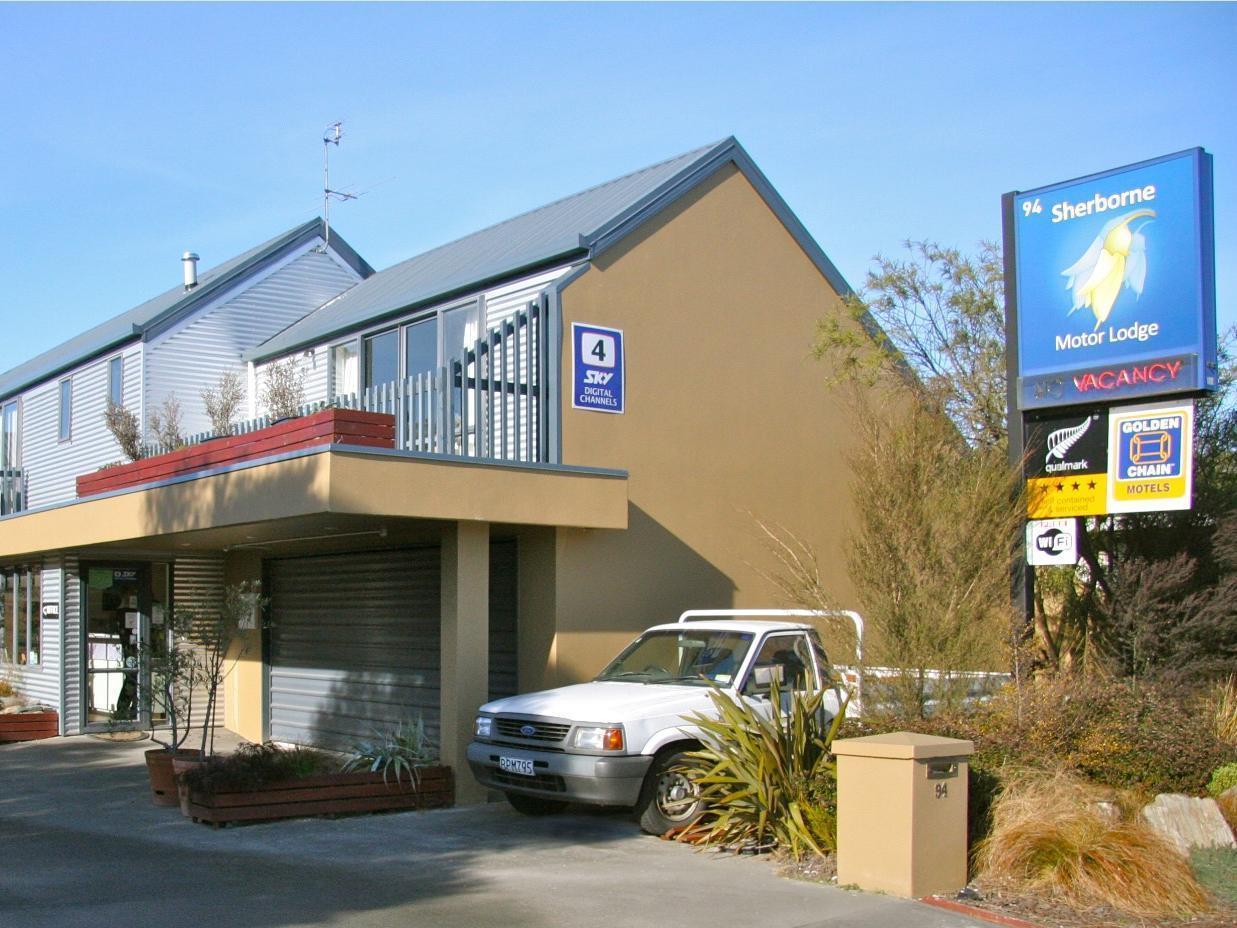 Sherborne Motor Lodge Christchurch Dış mekan fotoğraf