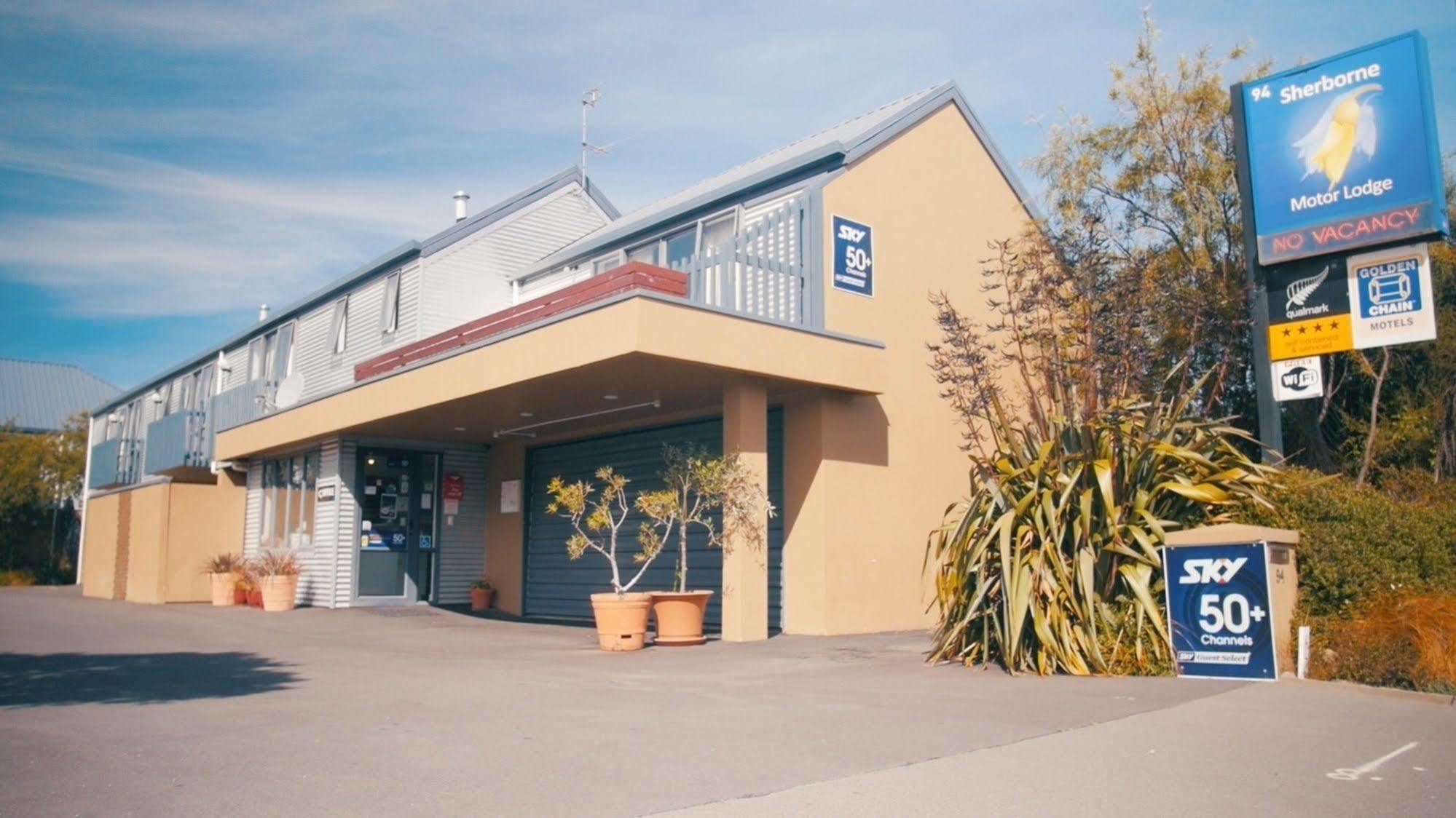 Sherborne Motor Lodge Christchurch Dış mekan fotoğraf